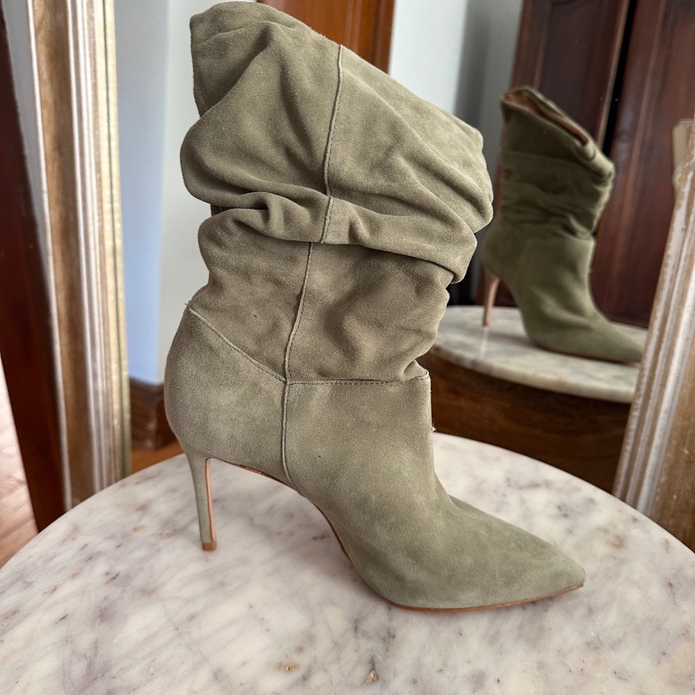 Schutz stiletto short boots
